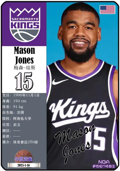 国王与前NBA球星之子完成签约，但估计他很快就会被裁掉