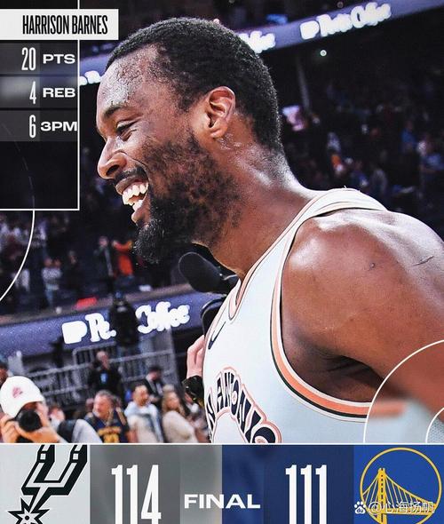 投得离谱！巴恩斯半场6中0未得分 贡献2板4助