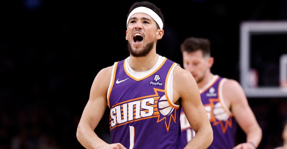 马威接近5对5训练！布克：我们清楚他伤病史 希望做好准备后出战