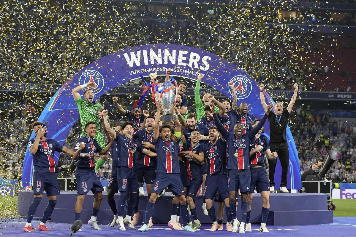 五大联赛首支，巴黎在2025年正式比赛中已经打进150粒进球